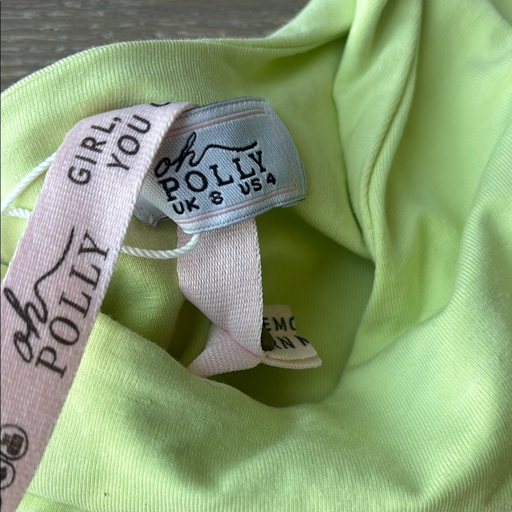 Oh Polly Neon Green Top